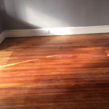 Wood floor refinishing after