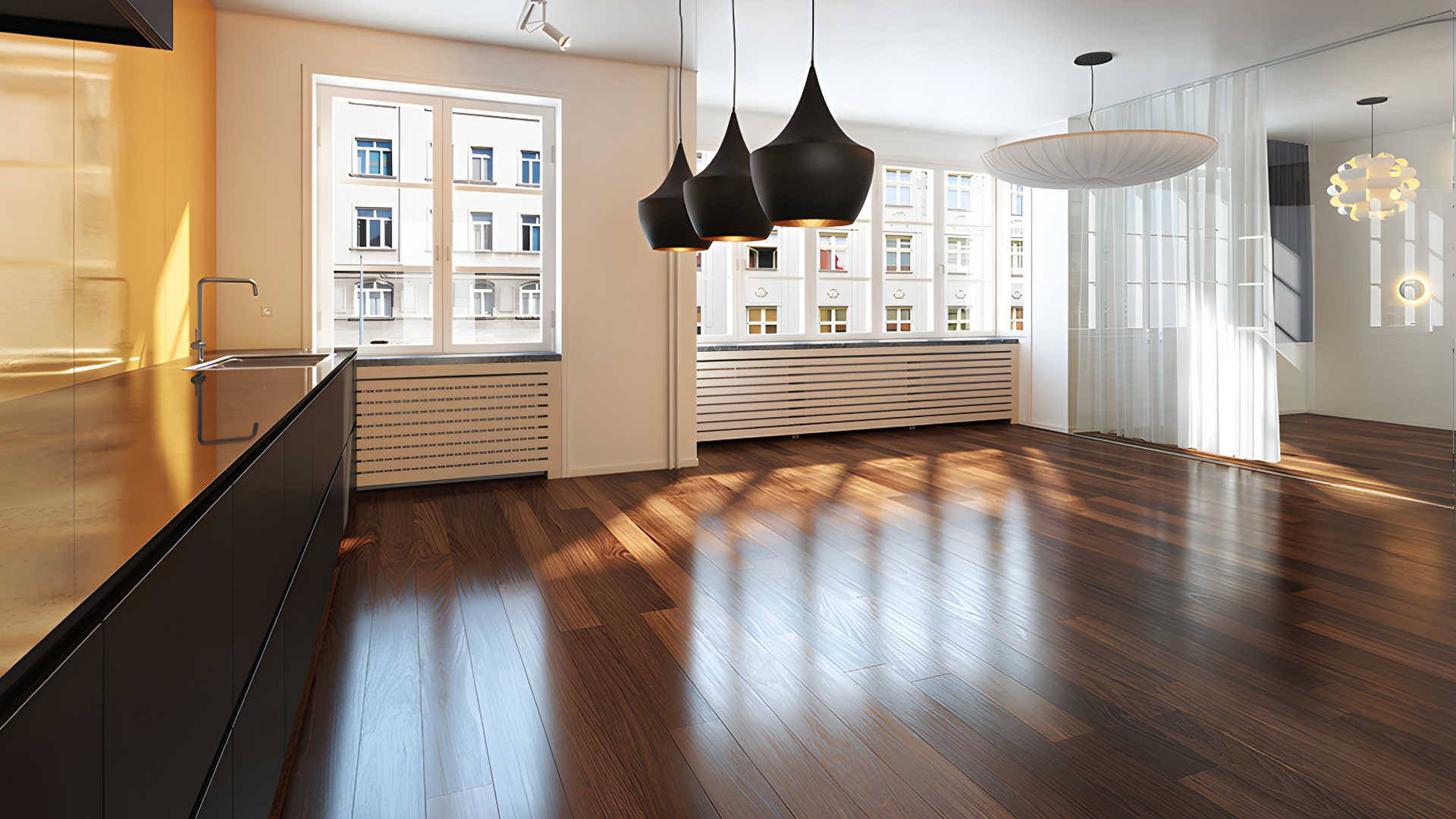 hardwood floors